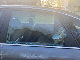 Car Broken Glass Back Window 4 Door