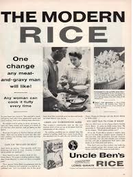 long grain rice modern cook 1955 ad