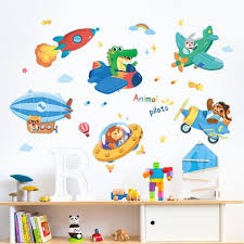airplane wall sticker ping