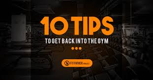 how to get back into working out 10