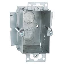 raco 509 3 x 2 steel switch box 2 1