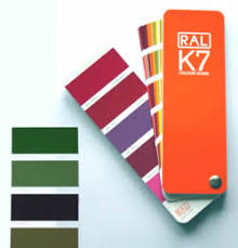 ral k7 colour fan color card ral color