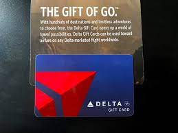 delta air lines gift cards