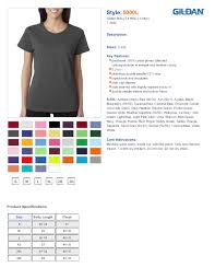 Gildan Womens Shirt Sizing Rldm