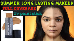 how to apply kryolan tv paint stick