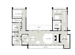 U Shaped House Plans