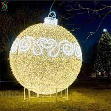 outdoor decorations led 3d