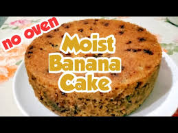 no oven moist banana cake easy recipe