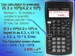 ti 30x iis calculator skills powerpoint