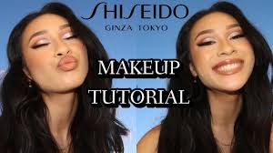 full face of shiseido makeup you