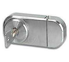 Glass Door Lock With Keep For Double