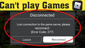 game server reconnect error code 277