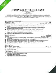 Administrative Assistant Resume Objective Postwing Co