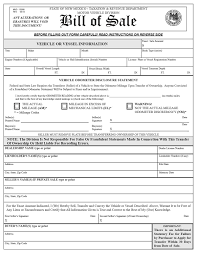 new mexico bill of form templates