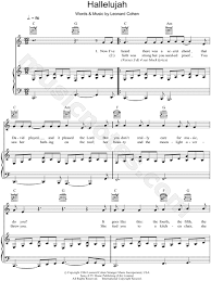 Download and print bible song 'hallelu, hallelu.' free easy piano sheet music from makingmusicfun.net. Leonard Cohen Hallelujah Sheet Music In C Major Transposable Download Print Sku Mn0053359