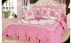 off on dada bedding pastel baby pink