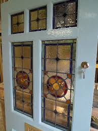 7 Panel Stained Glass Front Door