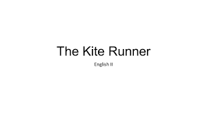 the kite runner english ii 