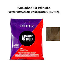 matrix socolor 10 minute pre bonded