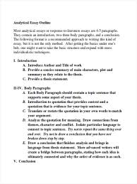 example of outline for essay custom paper example com example of outline for essay in our compare and contrast essay outline example the thesis