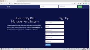 electricity billing system project in