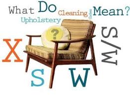 upholstery cleaning codes fiber dry