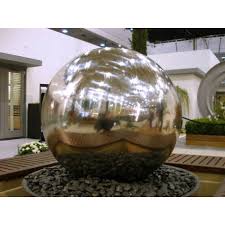polished 60cm stainless steel sphere