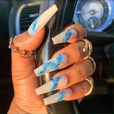 So, they coat the nails with hard and durable layer and function to beautify your extended nails and strengthen the nail plates. Matte Nails Designs 90 Long Acrylic Nails Design Ideas June 2020 Polyvore Discover And Shop Trends In Fashion Outfits Beauty And Home