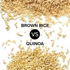 brown rice vs quinoa what is the