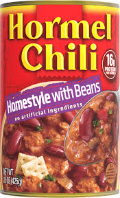 homestyle chili with beans hormel chili