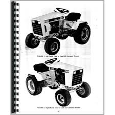 garden tractor operators manual