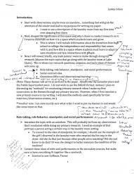 show me an outline for a research paper coursework sample 