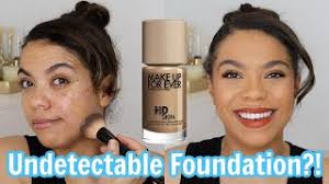 make up for ever hd skin undetectable