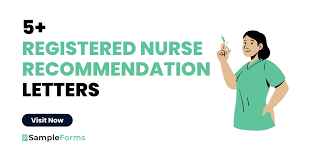 registered nurse recommendation letters