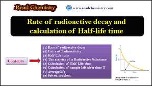 Radioactive Decay And Calculation