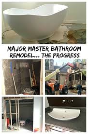 Master Bathroom Remodel Progress
