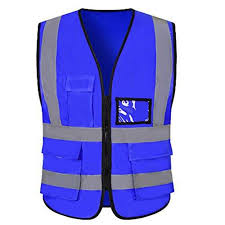 Safety vests come in bright, reflective, and fluorescent colors that are easily visible. Buy Leoie Reflective Vest For Environment Sanitation Workers Safety Cycling Vreathable Vest Night Safety Vest Navy Blue Features Price Reviews Online In India Justdial