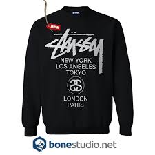 Stussy H12 World Tour Sweatshirt Unisex Size S M L Xl 2xl 3xl