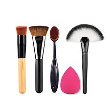 new 5pcs makeup brush powder blush
