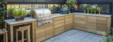 luxury outdoor kitchens made in