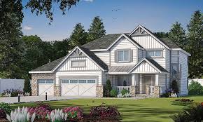 House Plan 80441 Craftsman Style With