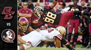The bc eagles football schedule includes opponents, date, time, and tv. Boston College Vs Florida State Football Highlights 2018 Stadium