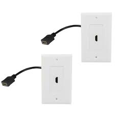 Premium Hdmi 2 0 Wall Plate With Female
