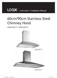 After about 30 seconds, release the button. Logik Stainless Steel Hood 90cm L90chdx17 Manualzz