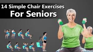 14 easy chair exercises for seniors and