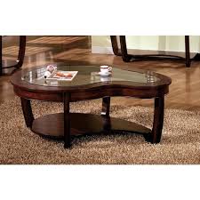 Coffee Table Set With Shelf