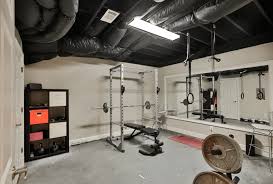 Setting Up A Basement Gym Low Ceiling