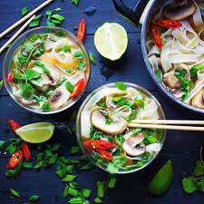 vegan pho asian noodle soup recipe