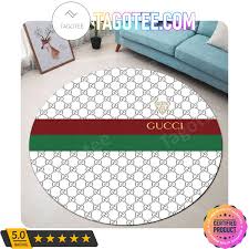 gucci white monogram with red and green