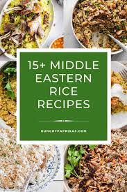 15 middle eastern rice recipes for